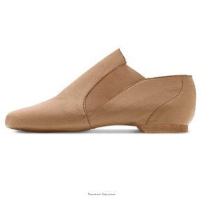 Girls Jazz Tan Stretch Ankle Bootie Sz 4.5 Shoes Split Sole Dance Now Lyrical